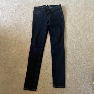 Abercrombie & Fitch Skinny Jeans, Size 0R, Dark Wash